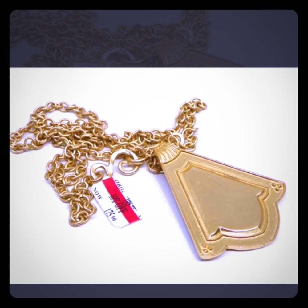 Stephanie Kantis 24 gp necklace NWT